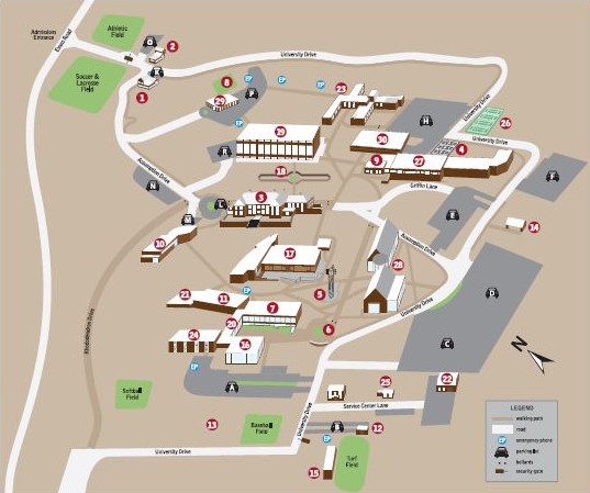 GMercyU Campus Map