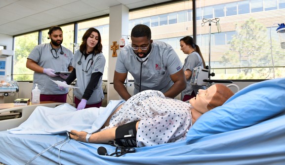 GMercyU Nursing students